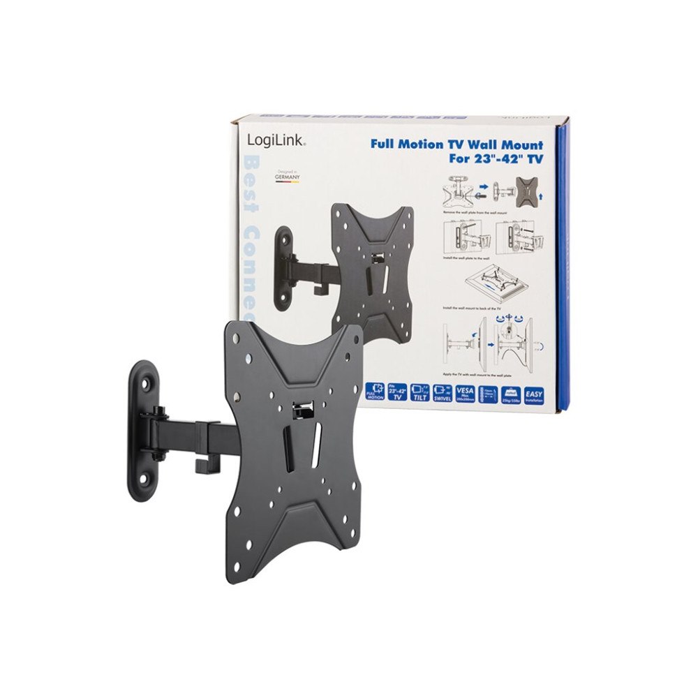 2direct LogiLink Full Motion konsol - för platt panel