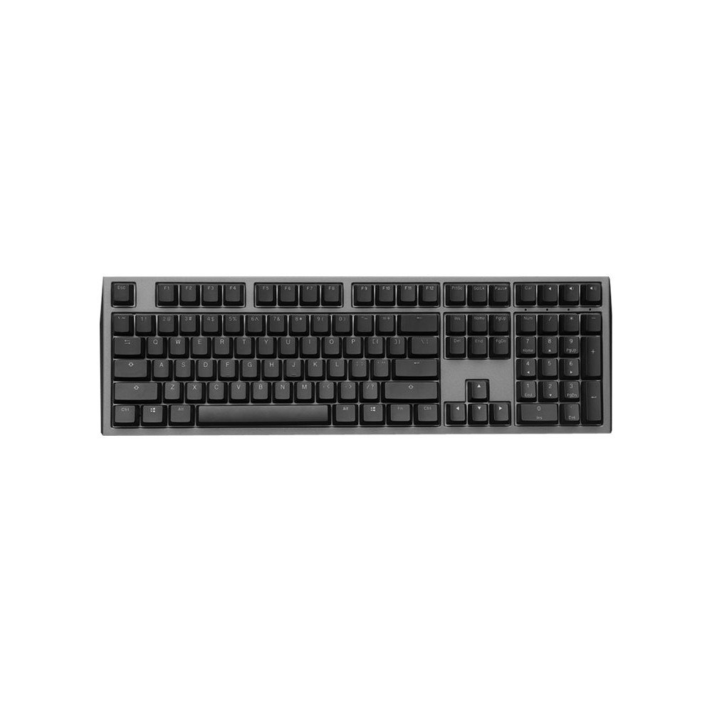 DuckyChannel International Ducky Shine 7 DKSH1808ST - Gunmetal Gray Edition - tangentbord - tysk - grå, svart Inmatningsenhet