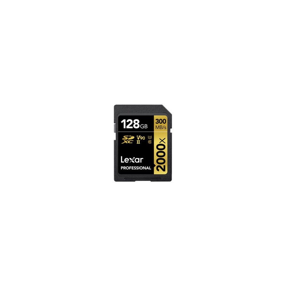 LEXAR Lexar Professional - flash-minneskort - 128 GB - SDXC UHS-II