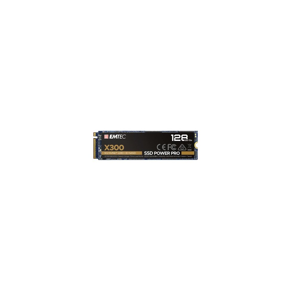 EMTEC International EMTEC Power Pro X300 - SSD - 128 GB - PCIe 3.0 x4 (NVMe)