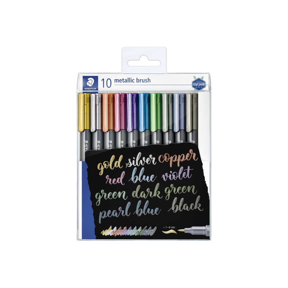 STAEDTLER STAEDTLER 8321 - brush pen set - 10 delar