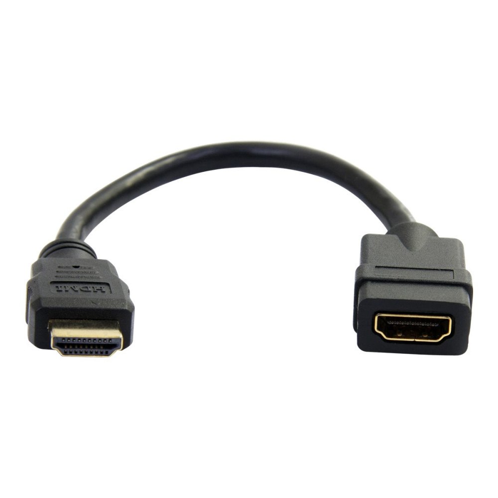 StarTech.com StarTech.com 6 in HDMI Extension Cable, Short HDMI Cable Male to Female, 4K HDMI Cable Extender, 4K 30Hz UHD HDMI Port S...