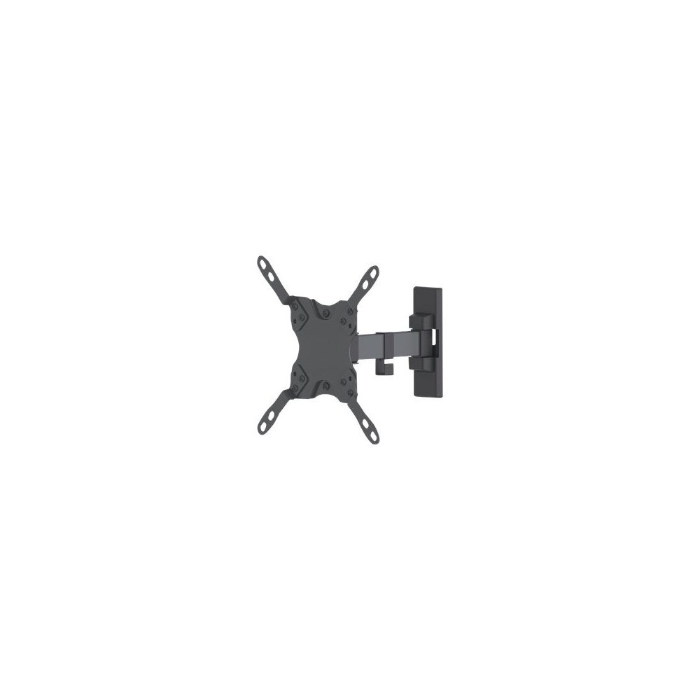 Manhattan Manhattan TV & Monitor Mount, Wall, Tilt and Swivel, 1 screen, Screen Sizes: 13-42", Black, VESA 75x75 to 200x200mm, Max...