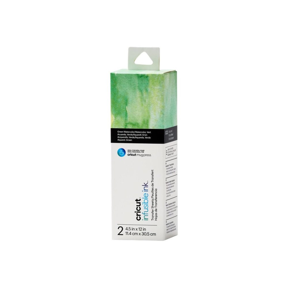 Cricut Cricut Infusible Ink - transfer paper - 114 x 305 mm - 2 ark - watercolor green