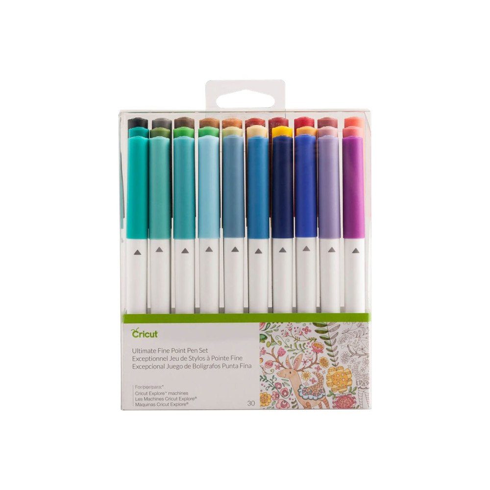 Cricut Cricut - markering - svart, röd, blå, grön, gul, ljusgrön, magenta, turkos, indianröd, coral, lavendelblå, vin, ljusturk...