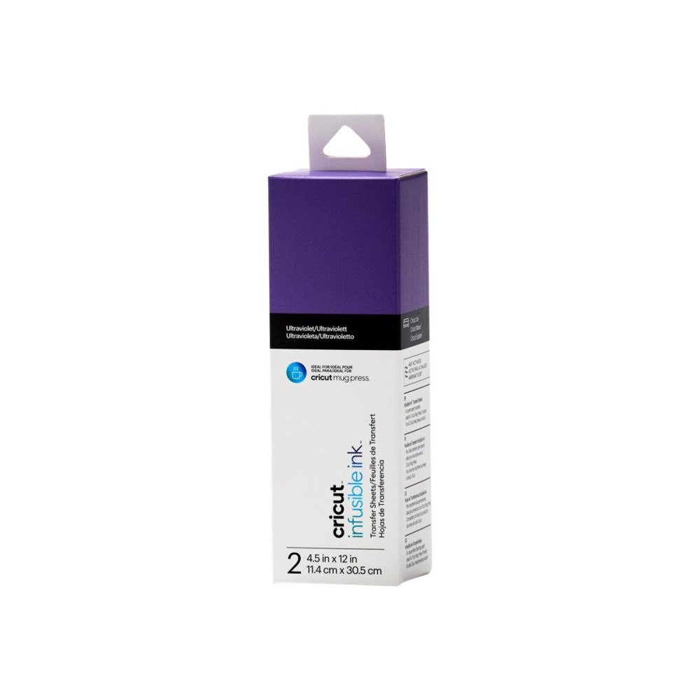 Cricut Cricut Infusible Ink - transfer paper - 114 x 305 mm - 2 ark - ultraviolett