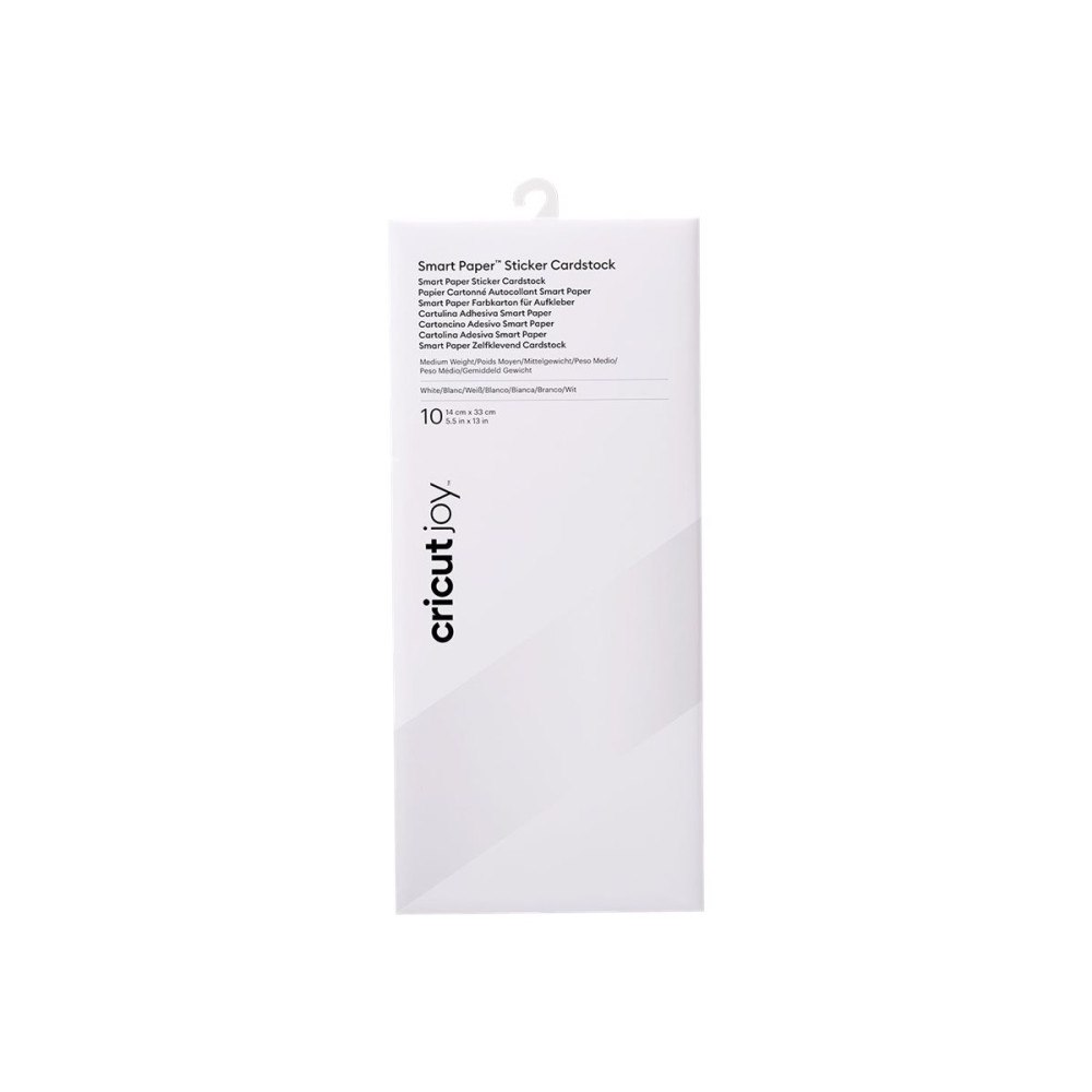 Cricut Cricut Joy Smart Paper - cardstock - 139 x 330 mm - 10 ark - vit