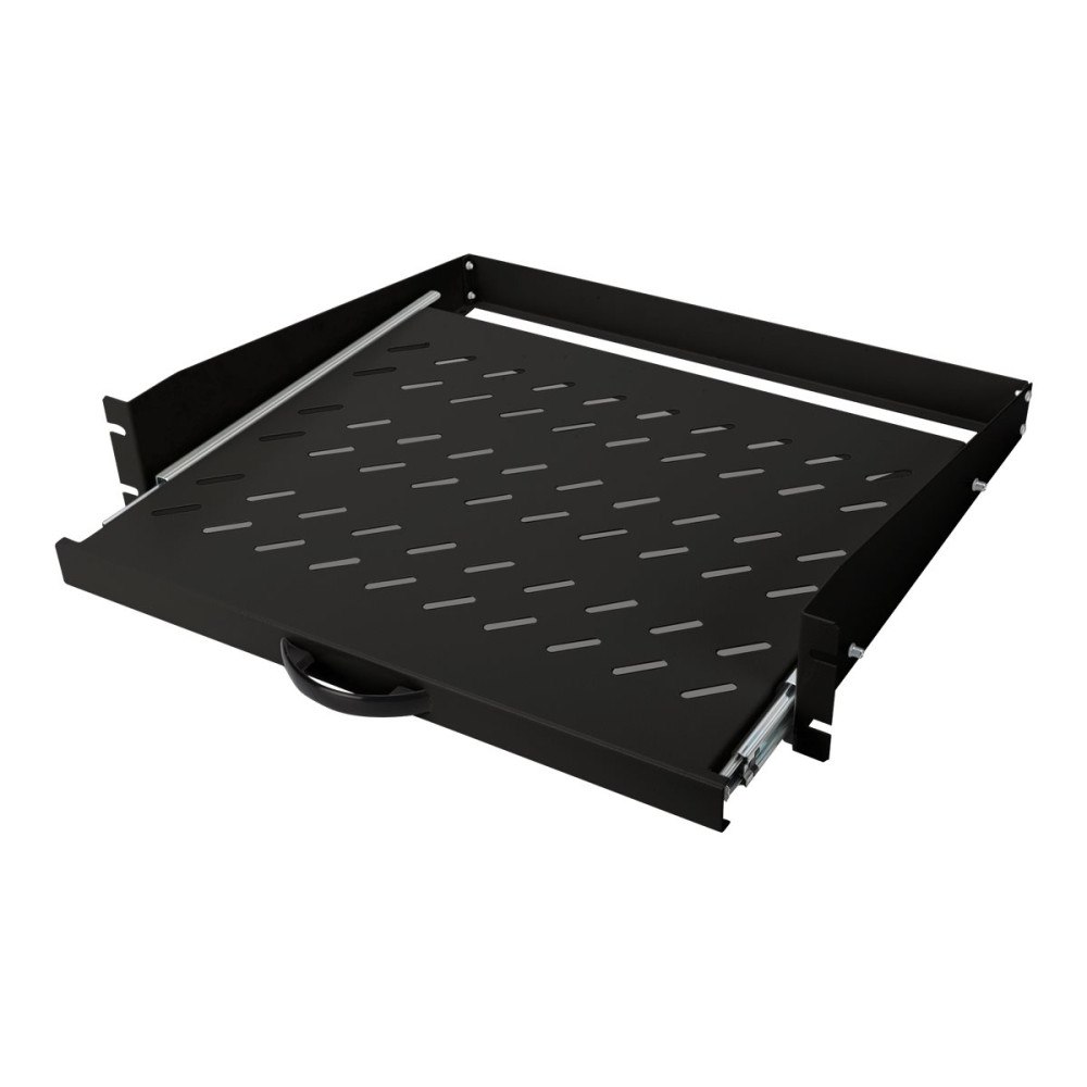 Digitus DIGITUS Professional DN-19-TRAY-2-450-SW Extendible - hylla för rack - 2U