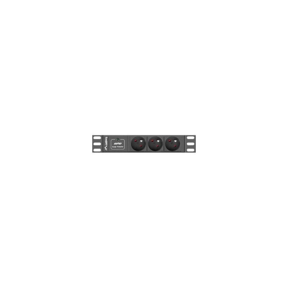 LANBERG Lanberg PDU-03E-0200-IEC-BK - kraftdistributionsenhet - 2500 Watt