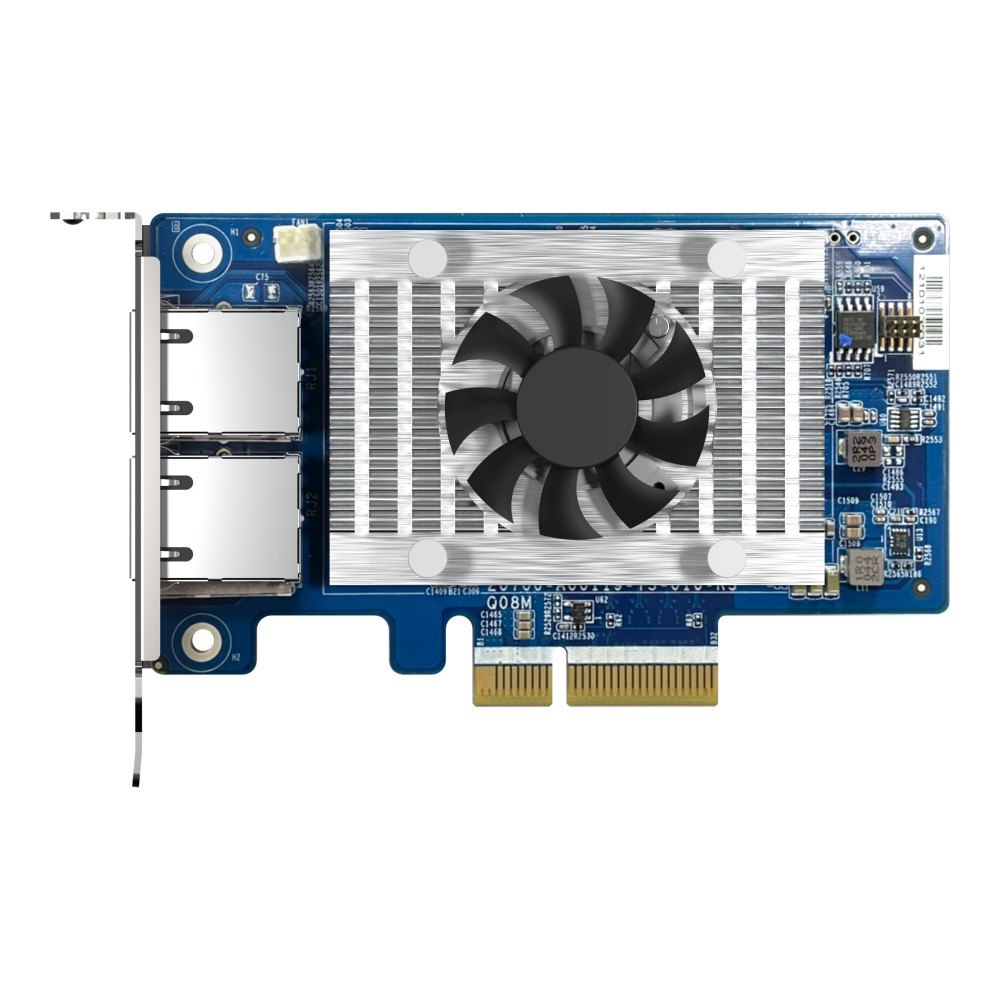 QNAP Systems, Inc QNAP QXG-10G2T-X710 - nätverksadapter - PCIe 3.0 x4 - 10Gb Ethernet x 2