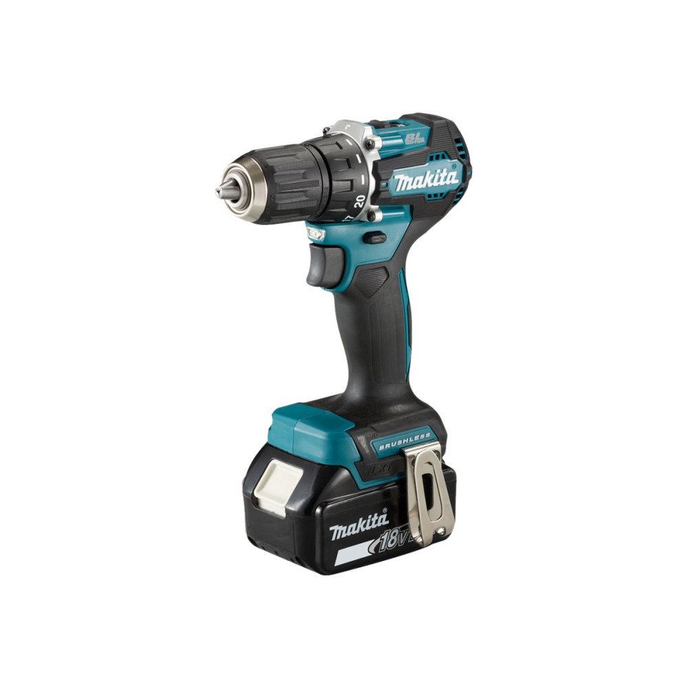 Makita Makita DDF487 - borr/drivare - sladdlös - 2 hastigheter - 2 batterier