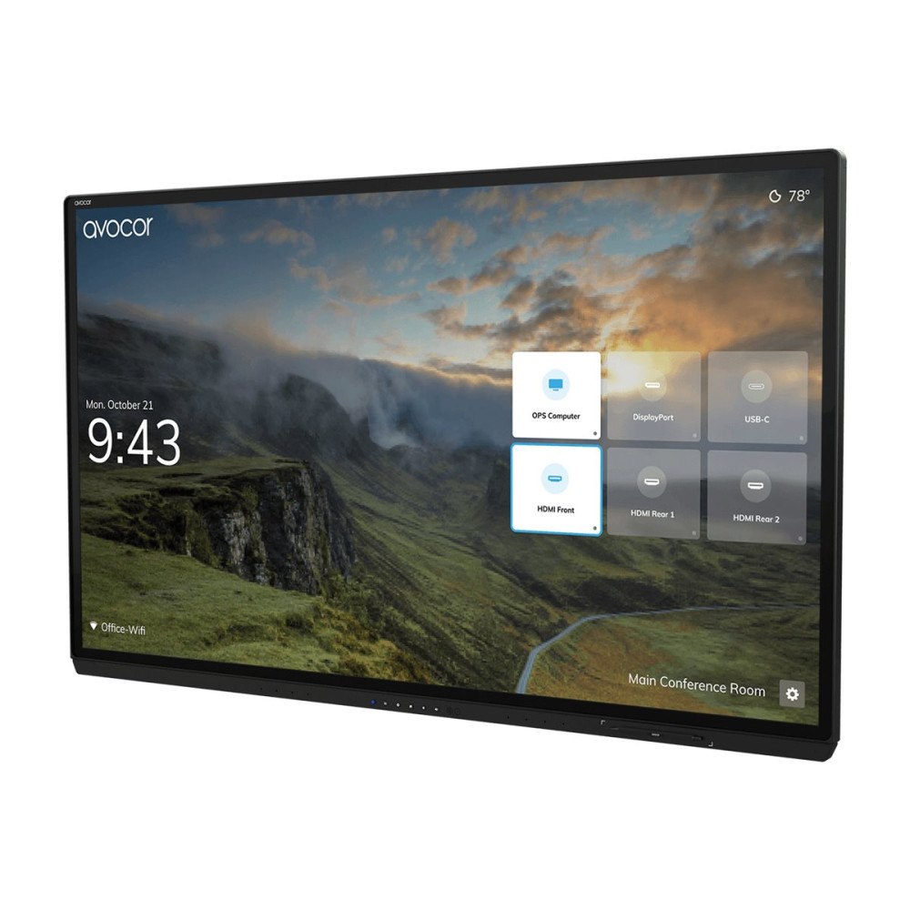 AVOCOR Avocor AVG-8560 G Series - 85" LED-bakgrundsbelyst LCD-skärm - 4K - för interaktiv kommunikation
