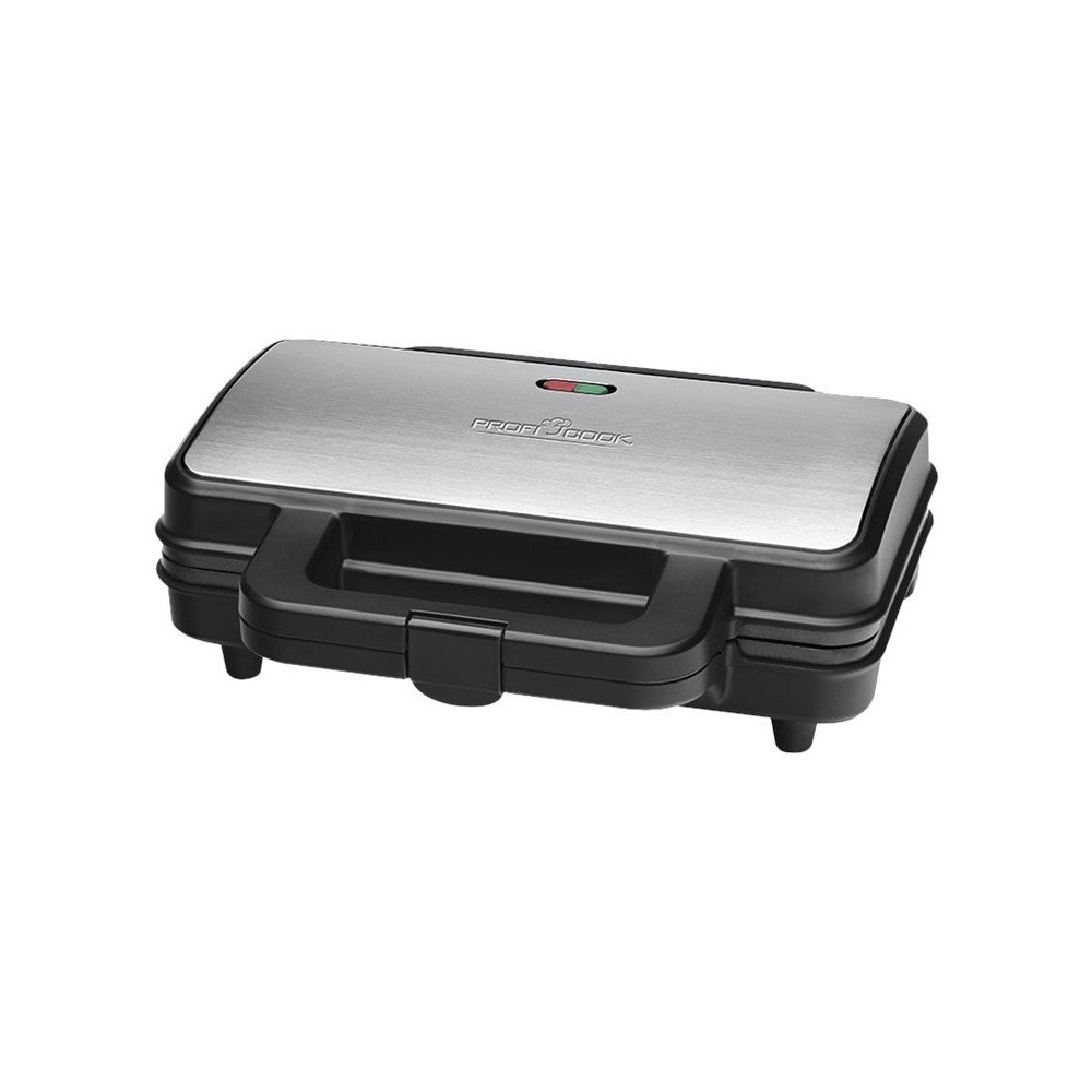 ProfiCook ProfiCook PC-ST 1092 - smörgåsgrill - rostfritt stål/svart