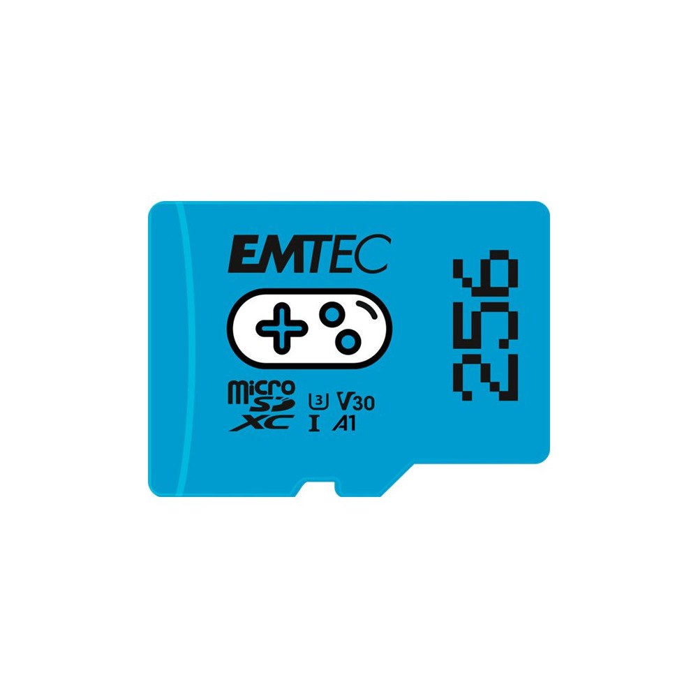 EMTEC International EMTEC Gaming - flash-minneskort - 256 GB - mikroSDXC UHS-I