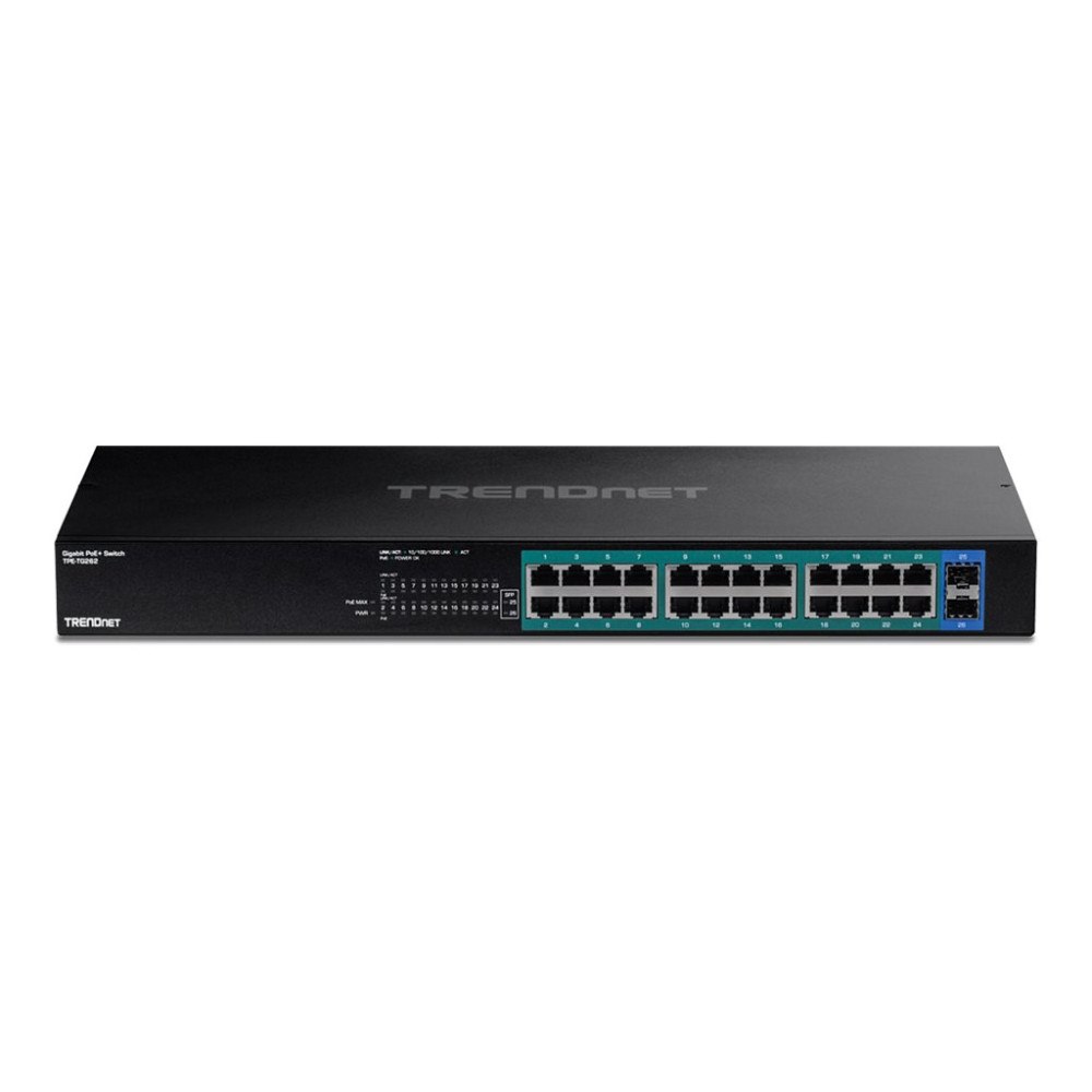 TRENDnet TRENDnet TPE TG262 - switch - 26 portar - rackmonterbar - TAA-kompatibel