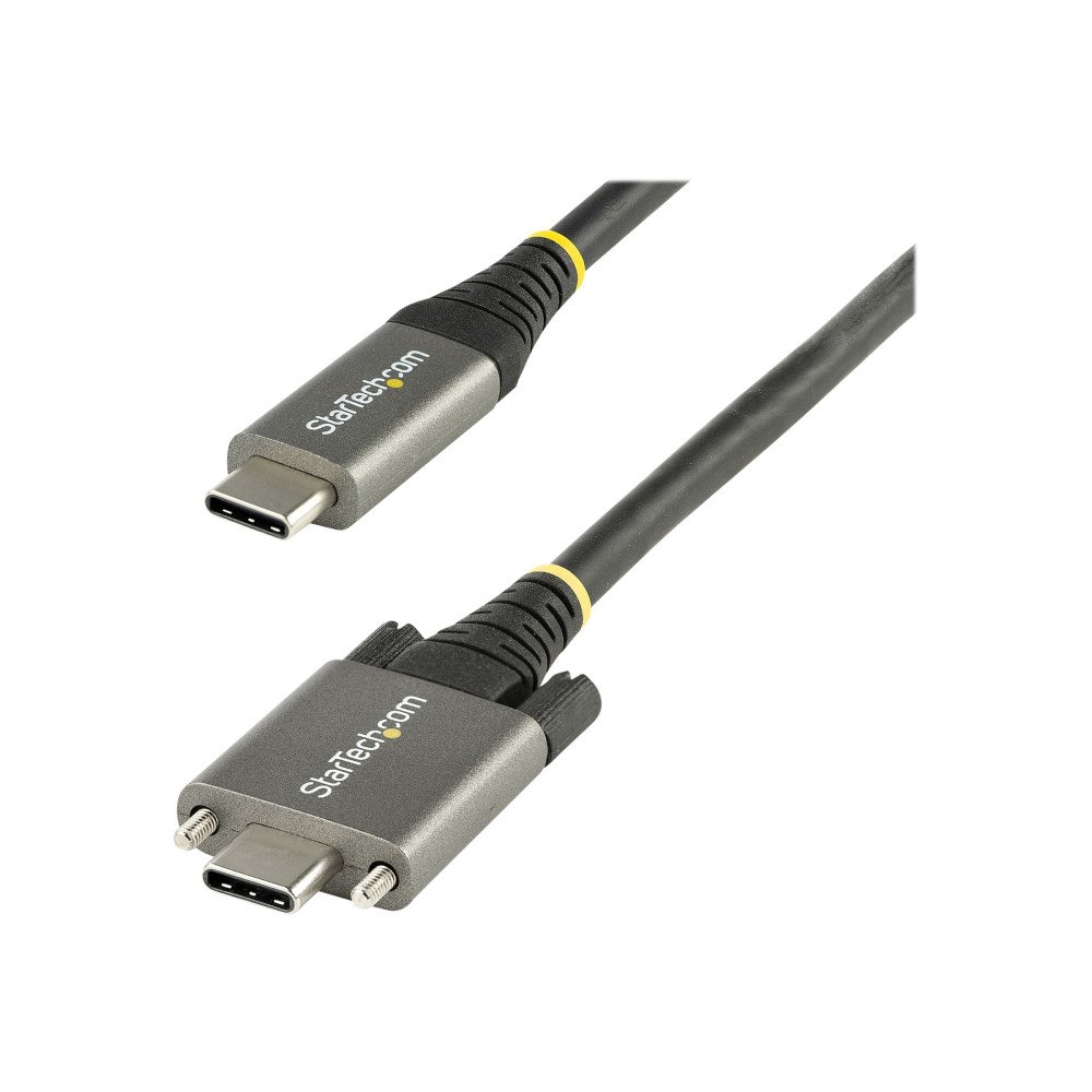 StarTech.com StarTech.com 1 m sidoskruvlåsande USB C-kabel 10 Gbps - USB-IF-certifierad USB-C-kabel - USB 3.1/3.2 Gen 2 Type-C kabel...
