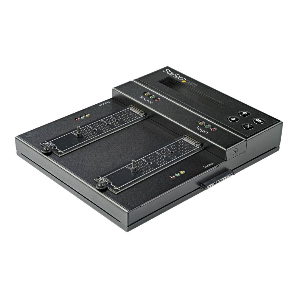 StarTech.com StarTech.com Fristående M.2 SATA och M.2 NVMe duplicerings- och raderingsenhet - HDD/SSD klonings-/rensningsenhet för M....