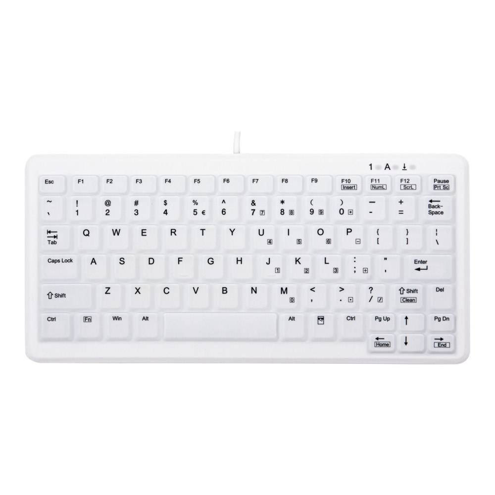CHERRY Active Key MedicalKey AK-C4110 - tangentbord - amerikansk - vit Inmatningsenhet