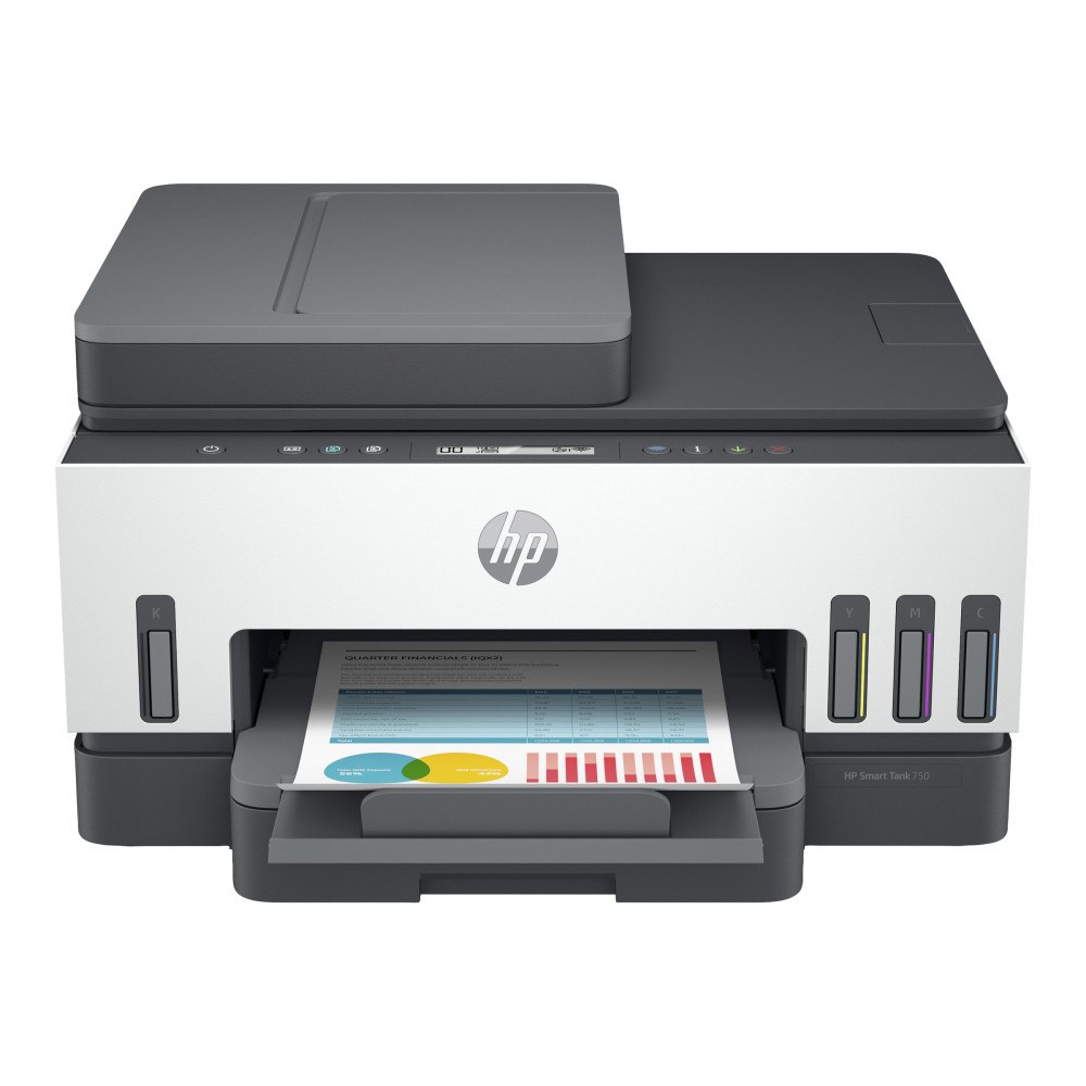 Hewlett-Packard HP Smart Tank 750 All-in-One - multifunktionsskrivare - färg