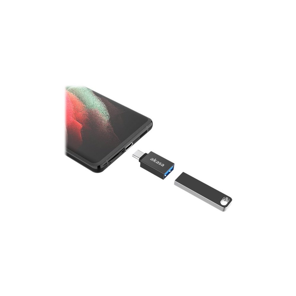 AKASA Akasa - USB typ C-adapter - 24 pin USB-C till USB typ A