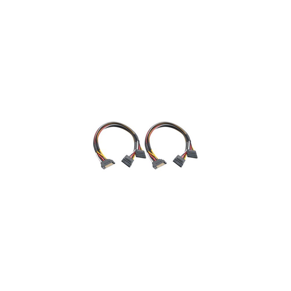 AKASA Akasa AK-CBPW05-30 - strömdelare - SATA-ström till SATA-ström - 30 cm