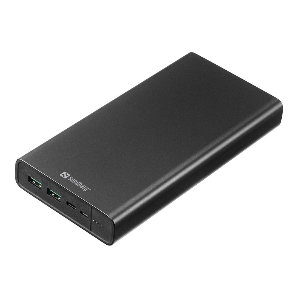 Sandberg Sandberg strömförsörjningsbank - Li-Ion - 2 x USB-C, USB - 127 Watt