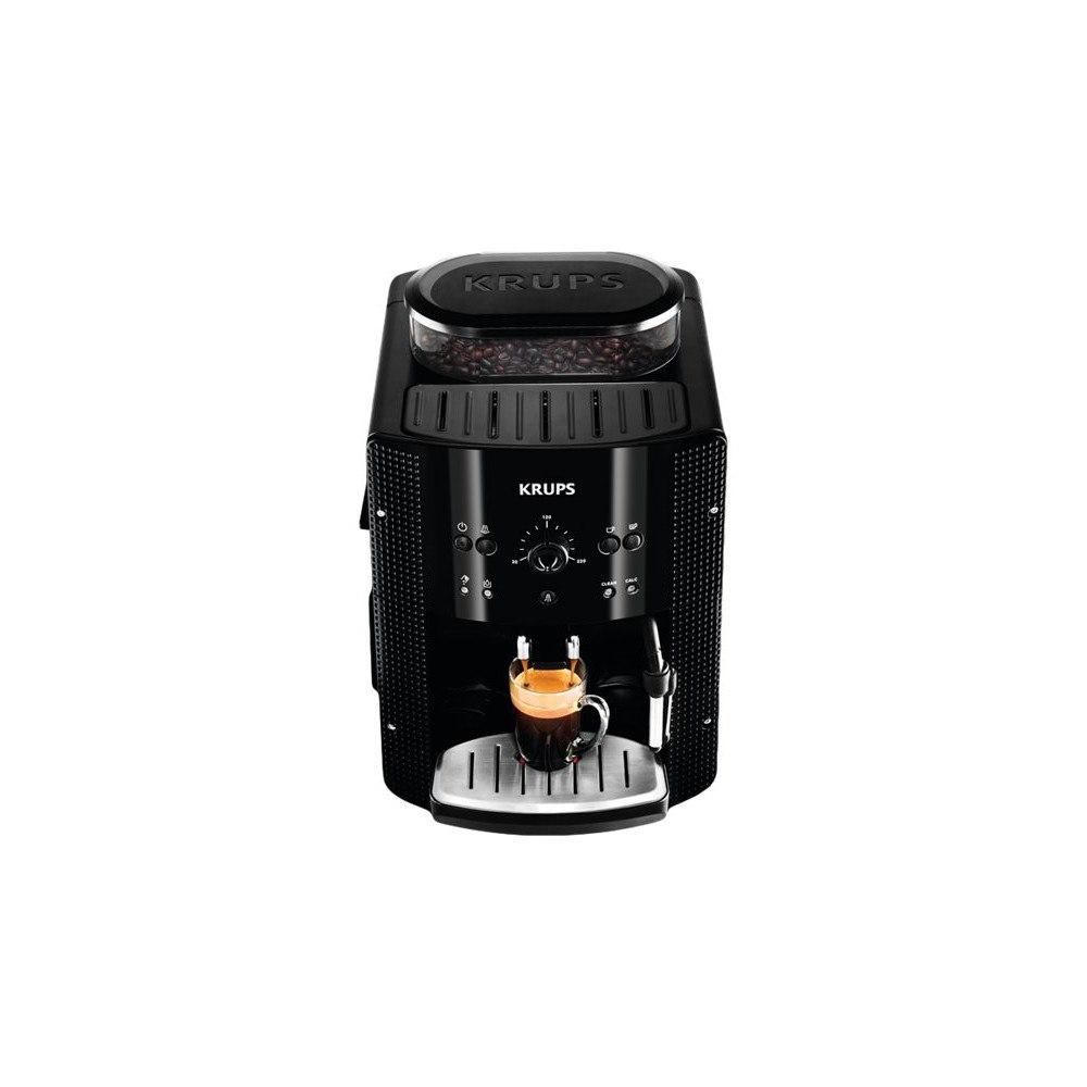 Krups Krups Essential EA810B70 - automatisk kaffekokare med mjölkskummare - 15 bar - grå