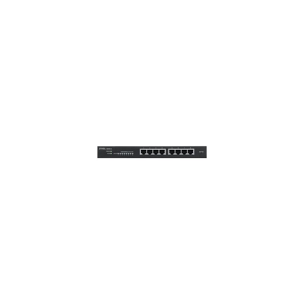 ZyXEL Communications Zyxel GS1915 Series GS1915-8 - switch - NebulaFLEX-kompatibel - 8 portar - smart