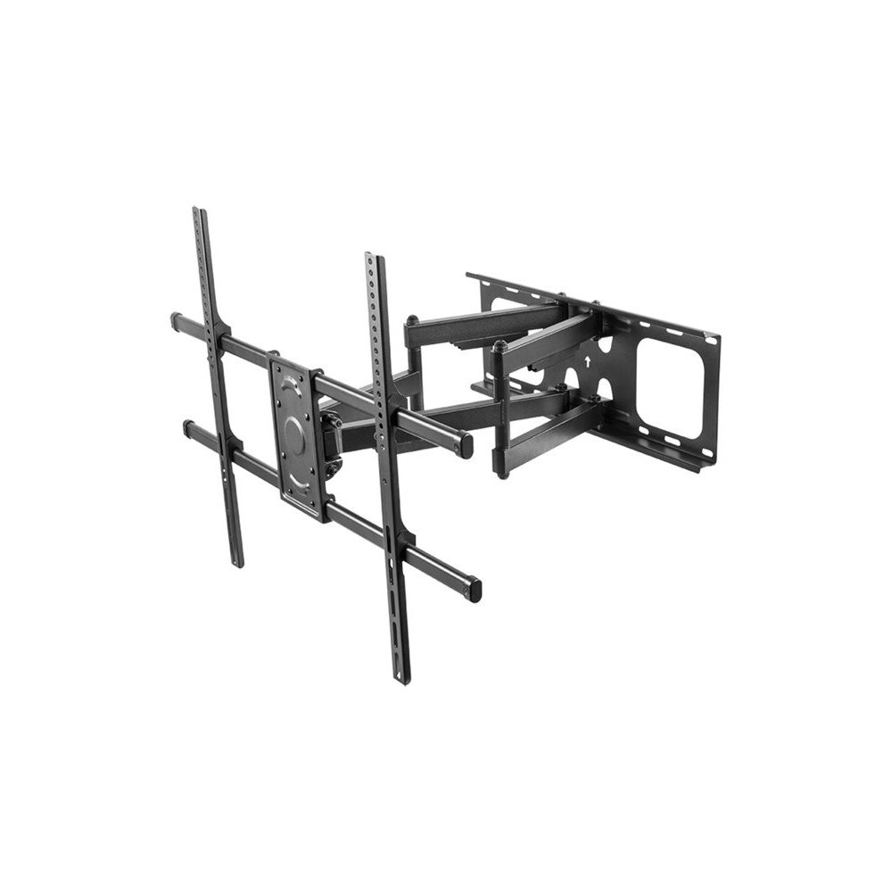 2direct LogiLink monteringssats - för böjd/platt panel - swivel, 75 kg max - svart