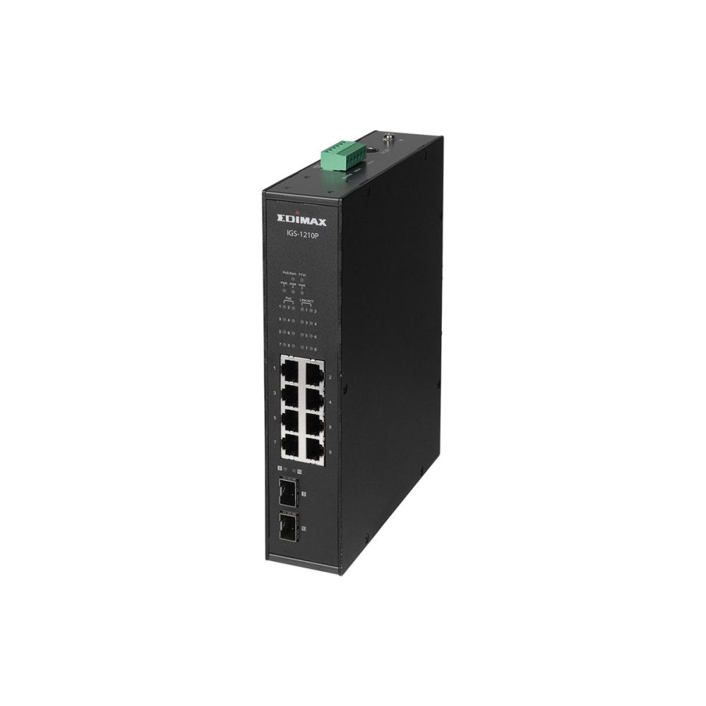 Edimax Technology Edimax IGS-1210P - switch - 10 portar