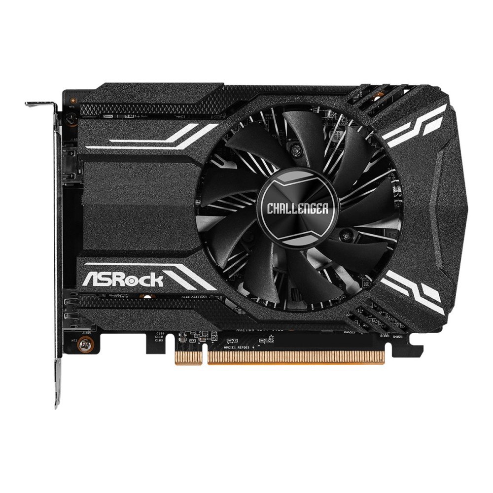 ASRock ASRock Radeon RX 6400 Challenger ITX 4GB - grafikkort - Radeon RX 6400 - 4 GB
