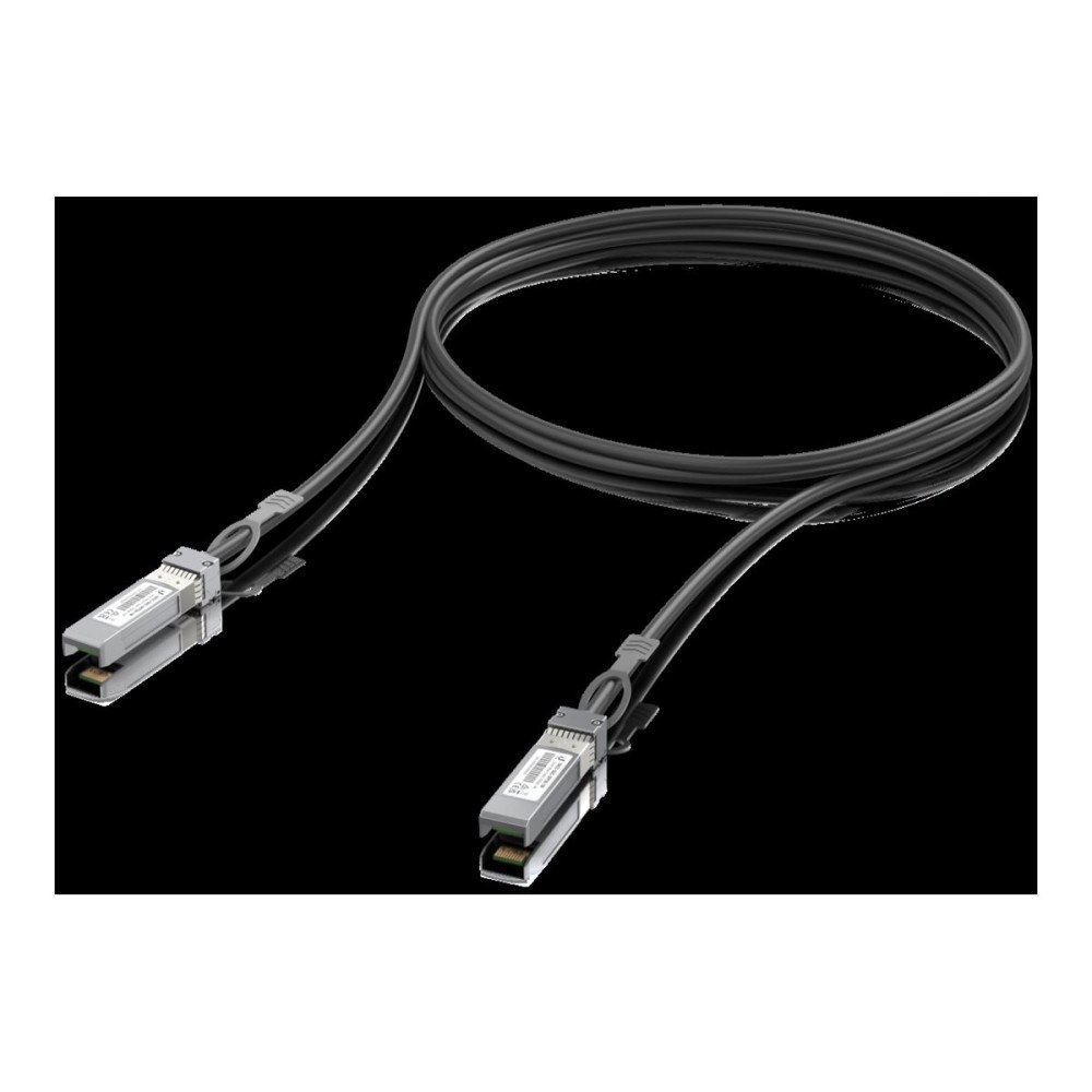Ubiquiti Networks Ubiquiti 25GBase direktkopplingskabel - 3 m - svart