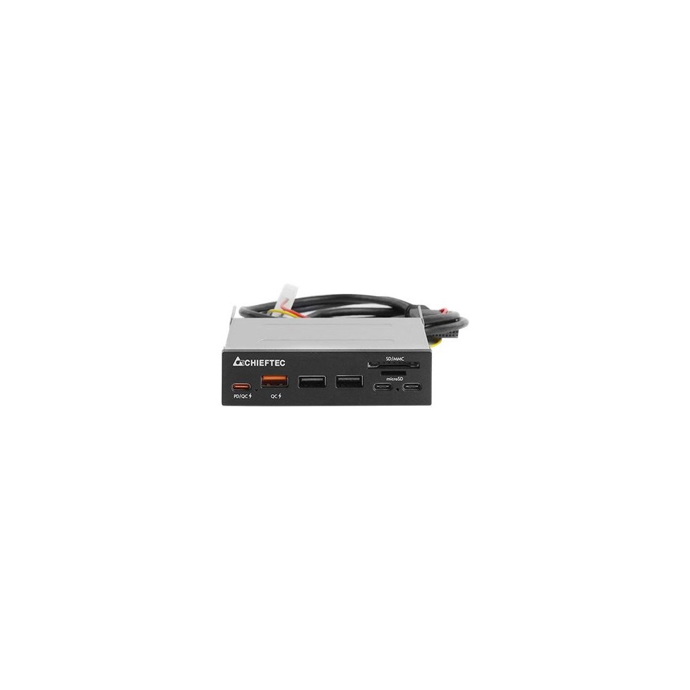 Chieftec Industrial Chieftec CRD-908H - kortläsare - USB 3.2 Gen 1 / USB-C