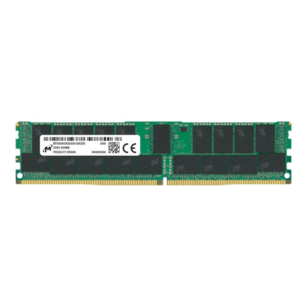 Crucial Micron - DDR4 - modul - 32 GB - DIMM 288-pin - 3200 MHz / PC4-25600 - registrerad