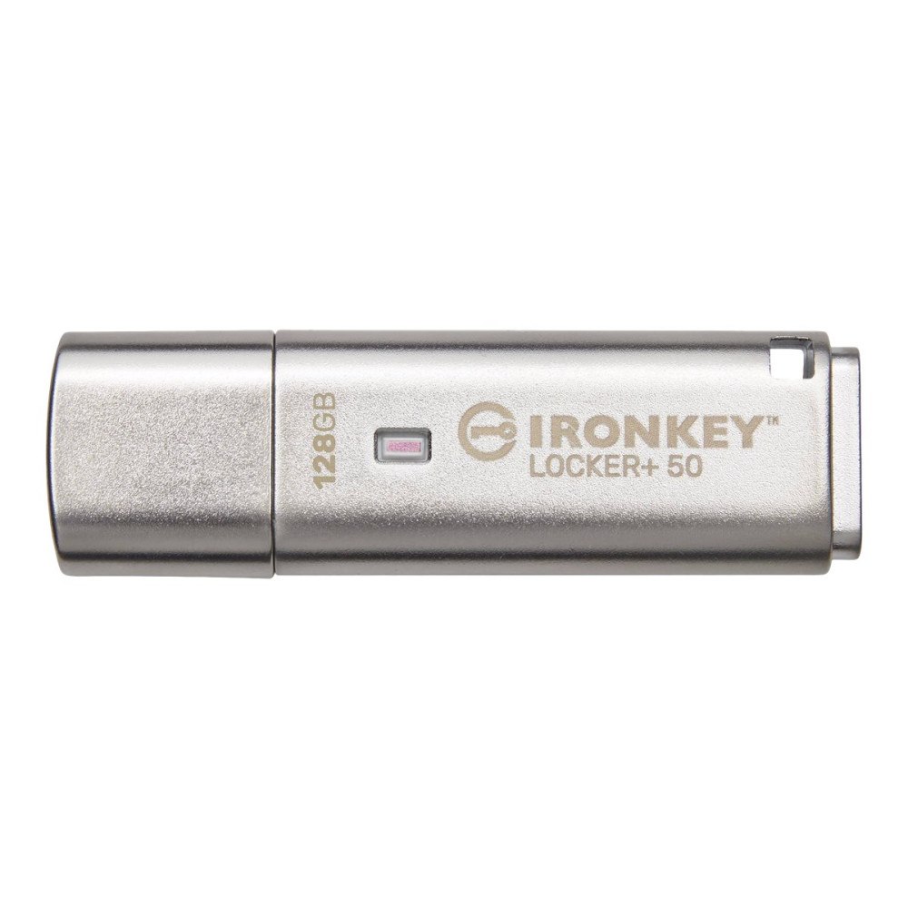 Kingston Technology Kingston IronKey Locker+ 50 - USB flash-enhet - 128 GB