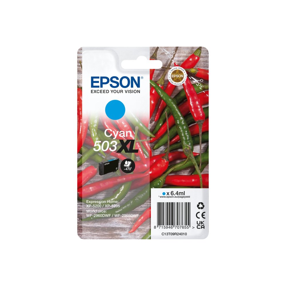 EPSON Epson 503XL - cyan - original - bläckpatron