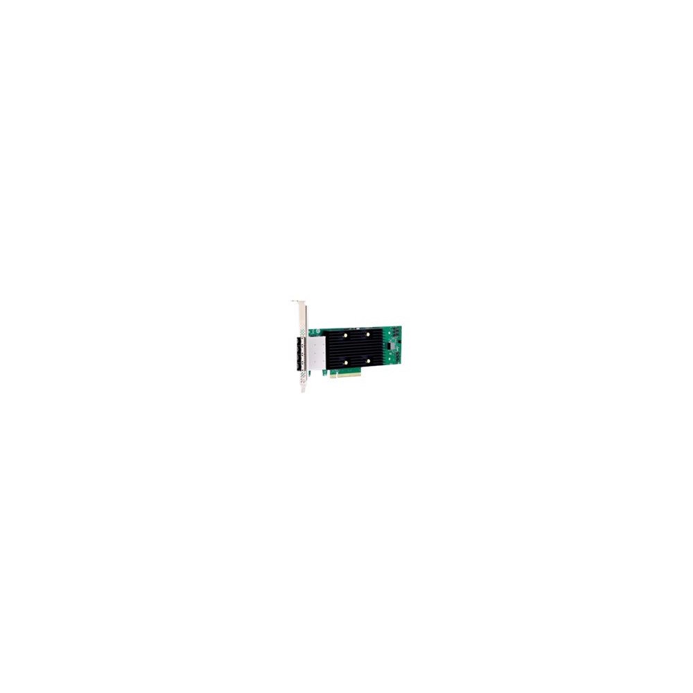 Broadcom Broadcom HBA 9600-16e - kontrollerkort - SATA 6Gb/s / SAS 24Gb/s / PCIe 4.0 (NVMe) - PCIe 4.0 x8