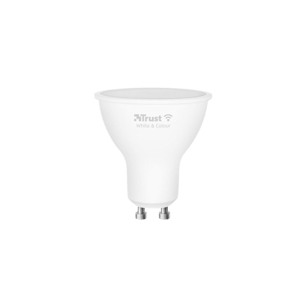 Trust Computer Products Trust Smart Home - LED-spotlight - GU10 - vit/färg - 1800-6500 K - spotlightskena - vit (paket om 2)