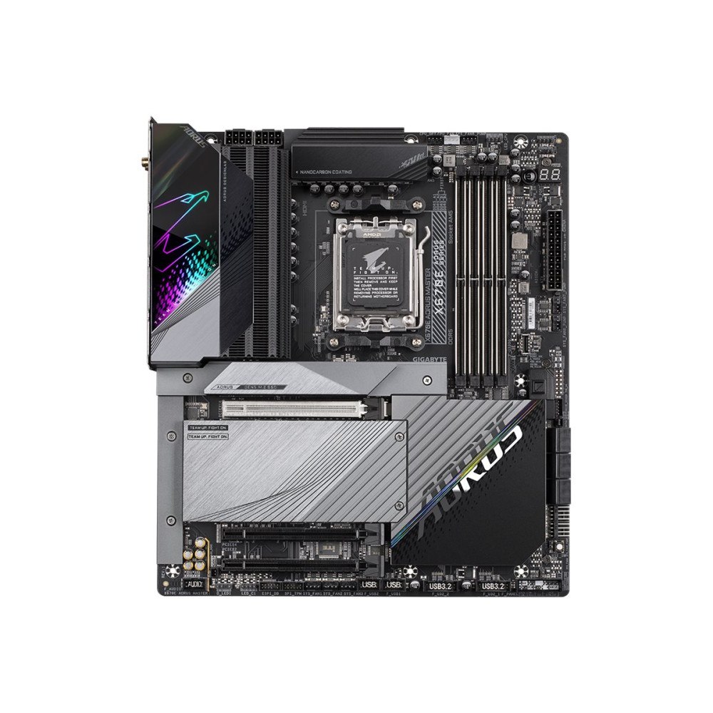 Gigabyte Technology Gigabyte X670E AORUS MASTER - 1.0 - moderkort - utökad ATX - Socket AM5 - AMD X670E