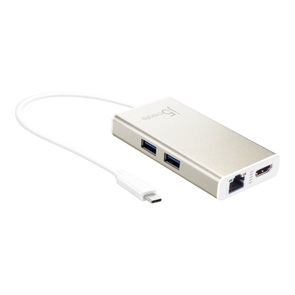 j5 create j5create JCA374 - dockningsstation - USB-C 3.1 - HDMI - 1GbE