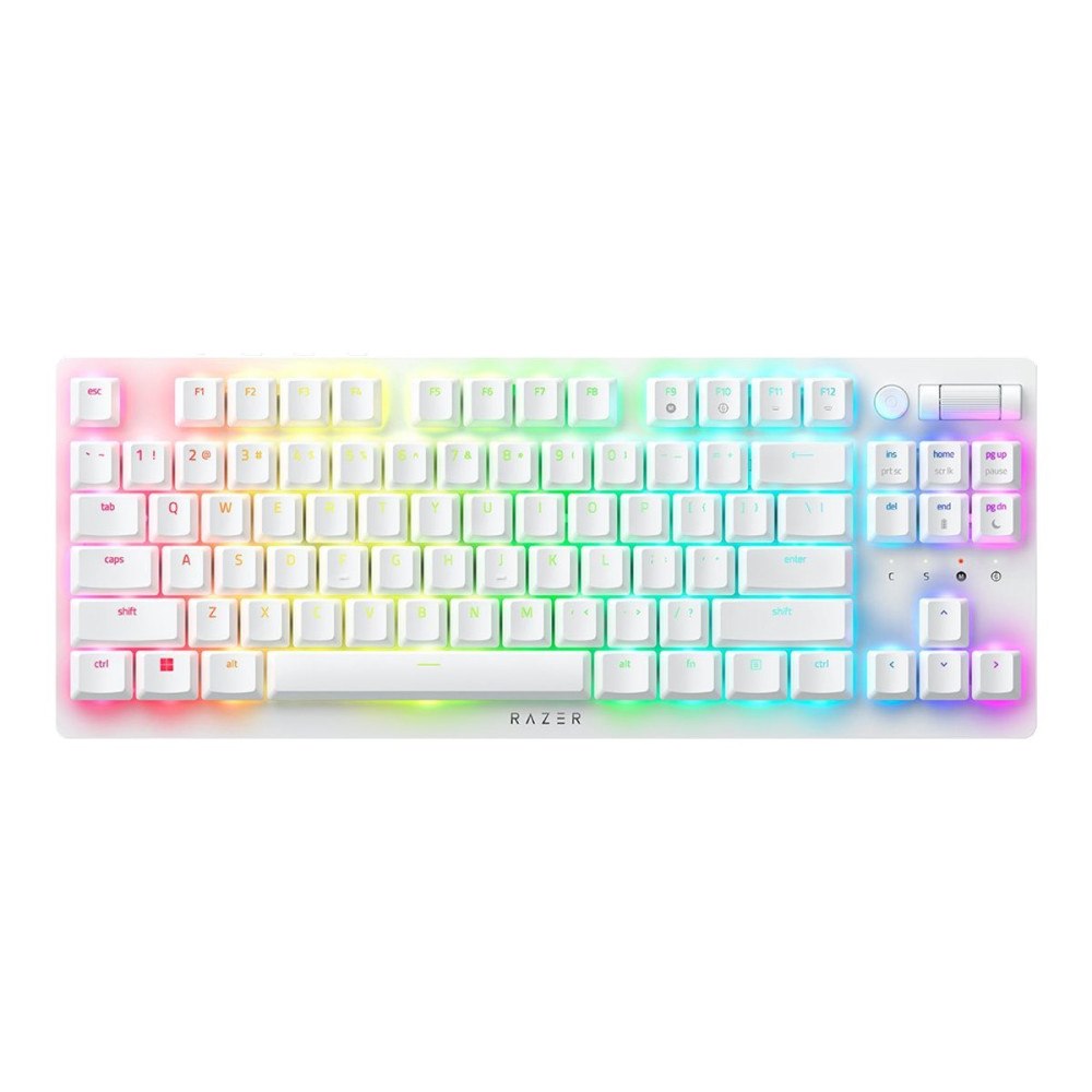 Razer USA Razer DeathStalker V2 Pro - tangentbord - utan numerisk knappsats - QWERTY - amerikansk - vit Inmatningsenhet