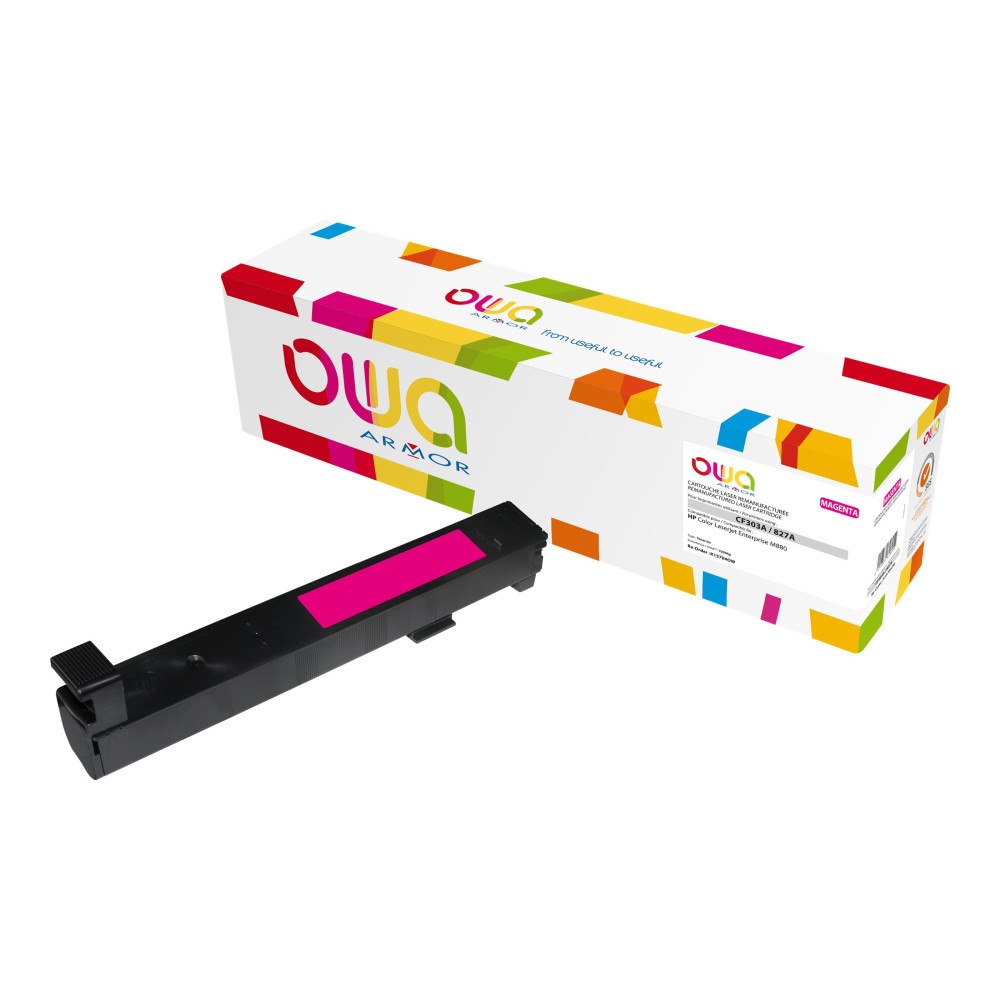 Armor OWA - magenta - kompatibel - återanvänd - tonerkassett (alternativ för: HP CF303A)