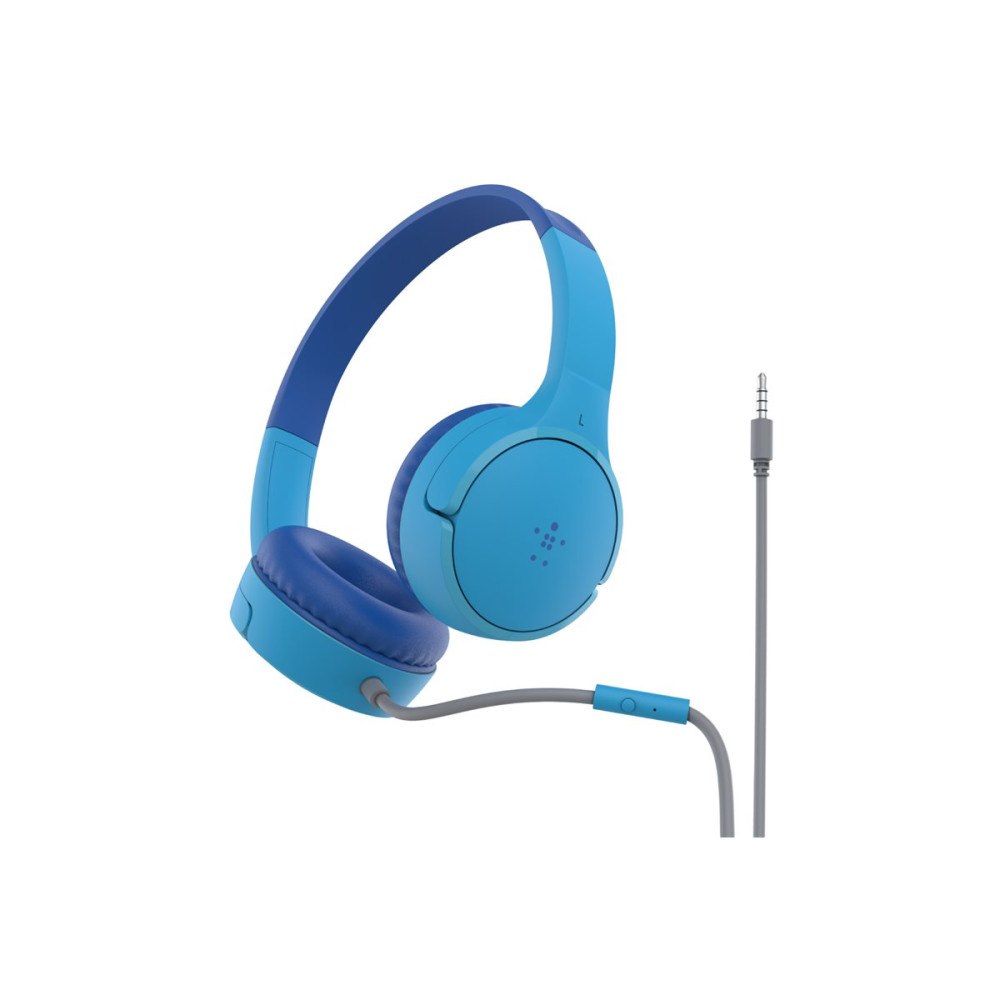 Belkin International Belkin SoundForm Mini - hörlurar med mikrofon - 3,5 mm kontakt