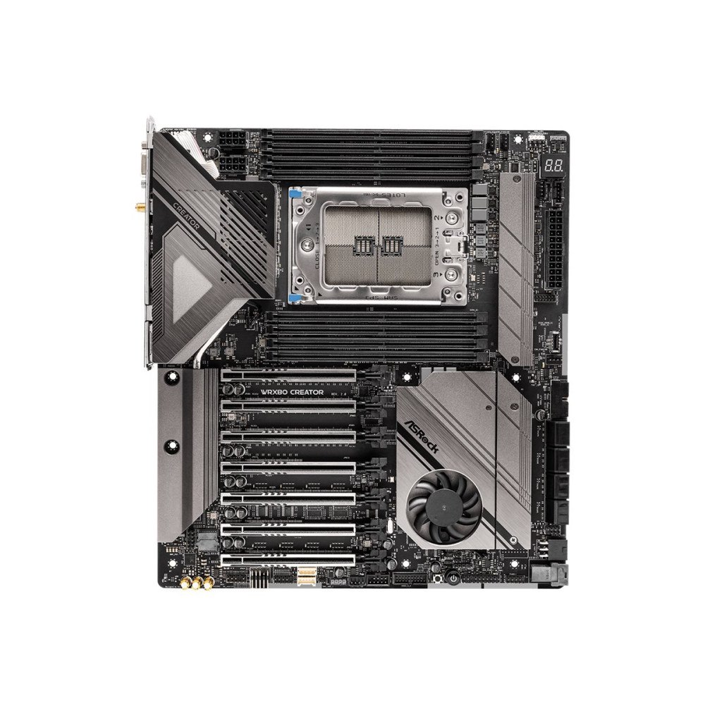 ASRock ASRock WRX80 Creator R2.0 - moderkort - utökad ATX - Socket sWRX8 - AMD WRX80