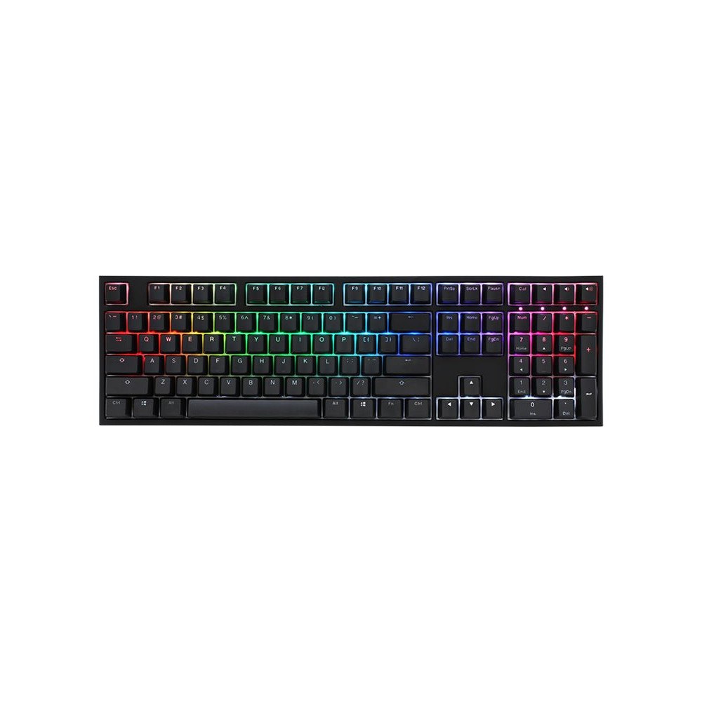 DuckyChannel International Ducky One 2 - tangentbord - RGB - QWERTY - amerikansk Inmatningsenhet