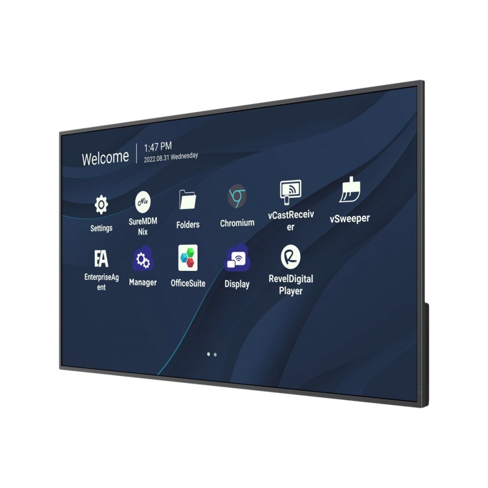 Viewsonic ViewSonic CDE4330 CDE30 Series - 43" Klass (42.5" visbar) LED-bakgrundsbelyst LCD-skärm - 4K - för digital skyltning
