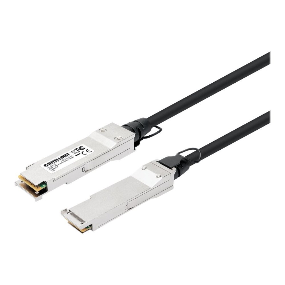 intellinet Intellinet 40GBase direktkopplingskabel - 2 m - svart