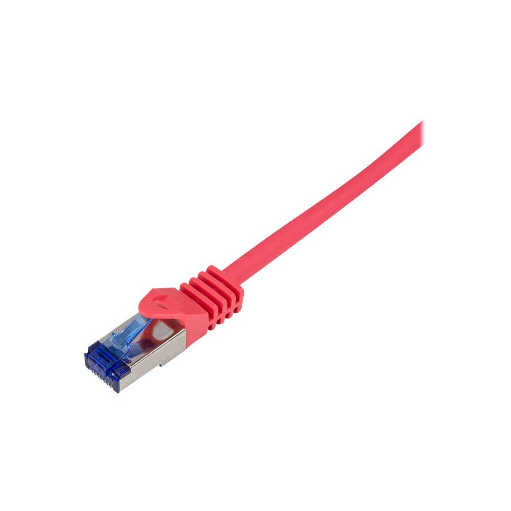2direct LogiLink Professional Ultraflex - patch-kabel - 50 cm - röd, RAL 3018
