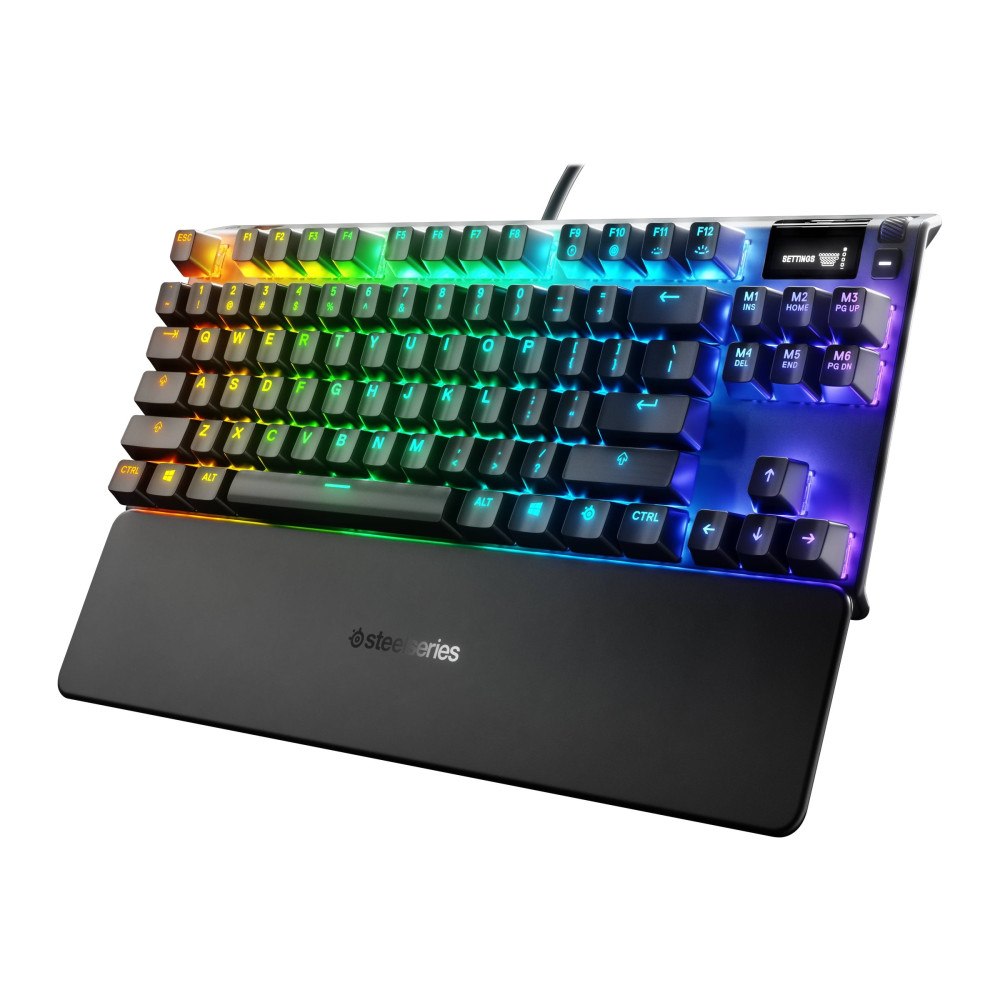 Steelseries SteelSeries Apex Pro TKL - tangentbord - med bildskärm - QWERTY - Amerikansk engelska Inmatningsenhet