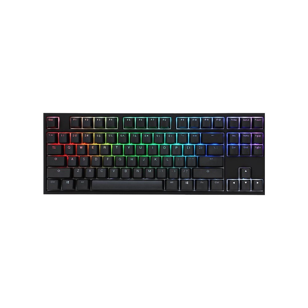 DuckyChannel International Ducky One 2 RGB TKL DKON1787ST - tangentbord - tysk - svart Inmatningsenhet
